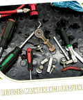 Maintenance tools for Off Road Ball Joint Kit For ATVs And Go Karts amidst adjustable suspension parts and drag links.