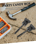 Universal Spare Tire Anchor Bolt Kit For Easy Install And Tight Fit on concrete with hammer and screws nearby