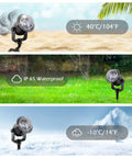 Outdoor Christmas Halloween Projector Lights For Yard demonstrating durability in various weather conditions