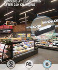 8.5W LED Emergency Driver With Rechargeable Backup Battery, 120-277VAC Input, store lighting, 90 min backup