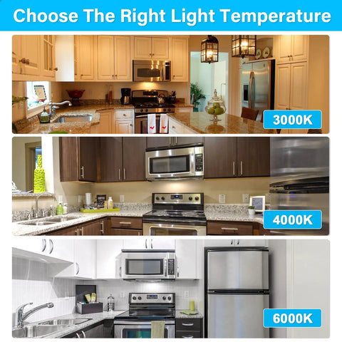 Energy Saving LED Microwave Light Bulb For Under Cabinet And Range Hood, 3W Low Power, 380 Lumens Daylight 6000K, E17 Intermediate Base, Dimmable, Instant On, Replaces 40W Incandescent, Pack Of 2