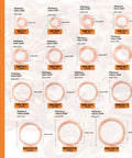 Crush Flat Copper Washers Set With 120 Pieces In 15 Metric Sizes M5 M24 For Oil Plugs Drain Plugs Banjo Bolts Automotive Plumbing DIY