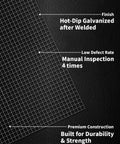 Heavy Duty Quarter Inch Hardware Cloth Welded Wire Mesh Roll 24 Foot By 50 Foot 23 Gauge Galvanized After Welding overlay