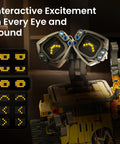 Rad Robot Building Kit With Remote Control For Kids Aged 8 To 14 473 Piece STEM Toy That Sparks Creativity Learning And Hands On Engineering Perfect Gift For Curious Minds And Future Builders. robotic model with LED eyes