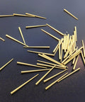 Brass Tapered Clock Repair Pins Set Of 50 Sizes.030 To.065 Inches Each 1 Inch Long For Precision Movement Repairs