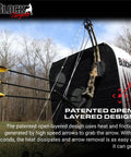 Open Archery Target for Youth 16 Inch With 40 Lb Draw Compatibility displayed in a natural setting.