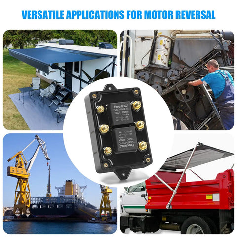 Heavy Duty 12V Forward Reverse Relay Module For Motor Control on various machines and equipment for seamless operation.