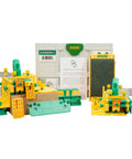 Rock Solid 3D Pushblock And Safety Push Stick For Router Table And Table Saw Locks Stock Tight For Flawless Passes with components and carrying case.