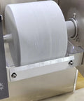 Heavy Duty Commercial Snow Cone Shaver Grinding Down Ice Blocks To Whip Up 198 Pounds Of Silky Shaved Flakes Daily With Tough Steel Cutters And Dependable Air Cooling For Street Vendors And Dessert Shops, showcasing steel drum in action.