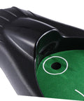 Close-up of Auto Return Golf Practice Cup System No Battery Required Lightweight Plastic Training Aid For Quick Reps And Pressure Putt Practice Beginners To Pros Today, highlighting return mechanism.