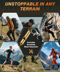 Brass Emergency Whistle 2 Pack With Tangle Free Lanyard Pealess Storm Resistant 120dB Lifesaver Survival Whistle hiking montage