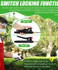 Man using Pump Action Garden Sprayer Wand Retractable 29 Inch Stainless Steel Replacement Wand With PVC Hose And Shut Off Valve Adjustable Spray Modes outdoors