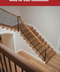 Staircase with wood and metal, ideal to use Two-Part Epoxy Adhesive Paste Translucent Non-Drip High-Strength Bonding For Wood Metal