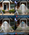 Motion Sensor LED Bulbs A19 5000K Daylight Dusk To Dawn Motion Activated 11W 75W Equivalent 1200 Lumens Indoor Outdoor Use Easy Install Porch Garage Hallway 2 Pack in porch light demo