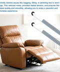 Four Piece 7 Inch Extension Springs For Power Recliner Lift Chair Couch Quick Swap Replacement With Heavy Duty Steel Coils And Precise Hook To Hook Sizing Built Tough For Smooth Glide Performance All Day Long with recliner chair.