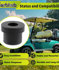 Front Lower Spring And Front Upper A Arm Suspension Kit For DS Golf Carts Replacing Urethane Bushings And Bronze Sleeves Inner And Outer Sleeve Set With Part Numbers 1016346 1016349 1016350, black urethane bushing