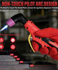 Demonstration of 2 In 1 Portable Plasma Cutter And Stick Welder 60PRO Non Touch Pilot Arc 120V To 240V machine in action