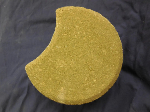 Top view of Patio Brick Plastic Craft Mold For Concrete Or Cement DIY Stepping Stones, Easy To Use Stone Mold, Garden Path Maker.