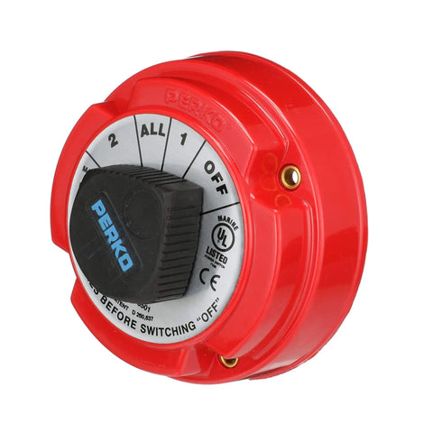 Dual Battery Selector Switch For Boats And RVs Disconnect Isolator Cutoff 12 To 50 Volt System 250 Amp Continuous 360 Amp