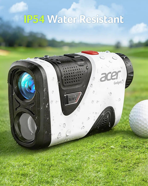 Pro Golf Rangefinder With Slope Switch And Pin Lock Vibration For Precise Readings Up To 1200 Yards, 7X Magnification