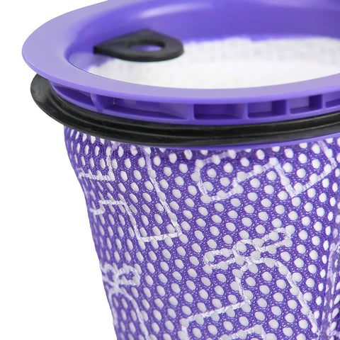 Close-up of Genuine Pre Motor Filter For Cylinder Vacuum Cleaners Fits CY22 CY23 DC75 DC75 Animal showing filter mesh detail.