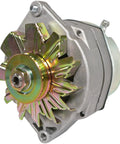 One Wire 12V Marine Alternator, 42 Amp Replacement For OMC Mercruiser Inboard Engines Like 3.0L 3.8L 4.3L 5.0L CW Rotation