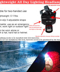 Grab And Go Roadside Emergency Car Kit With Jumper Cables Headlamp Tow Straps Safety Hammer Rain Gear Non Slip Gloves First Aid Essentials Tape And More For Night Breakdowns And Quick Fixes In A Compact All In One Black Set with lightweight headlamp