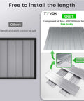 Tyvok honeycomb laser bed aluminum 400×400mm/400×300mm for laser engravers and cutters; detachable bayonet.