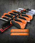 Aluminum Magnetic Screwdriver Organizer For A Snappy Toolbox Setup Holds Up To 16 Screwdrivers And Small Tools Red Finish