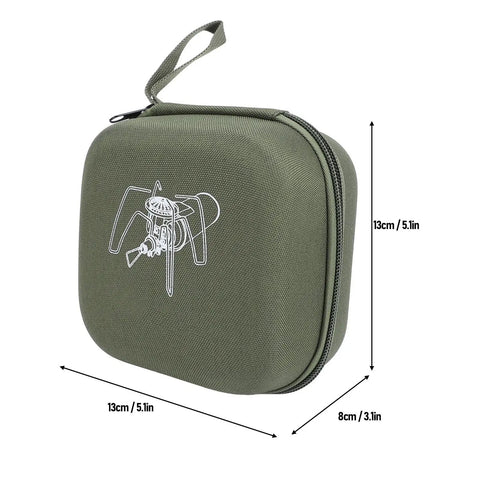 Durable EVA Stove Storage Case For Camping And Outdoors Water Resistant Anti Collision Carry Box For Stoves And Fuel Canisters