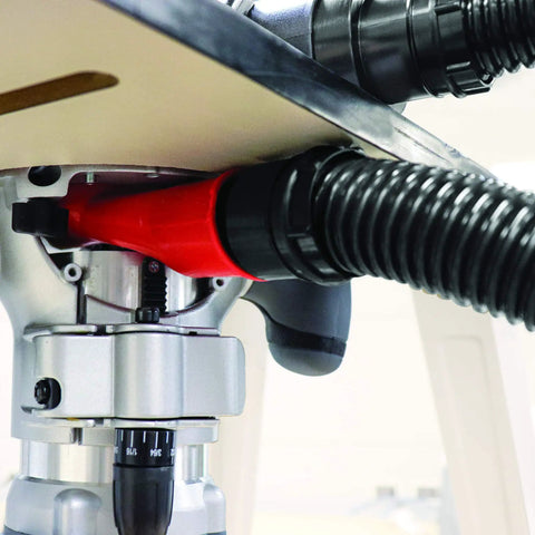 Complete Router Table Dust Collection System For Clean Cuts And Easy Setup, No Fuss, Flexible Use With Or Without The Fence