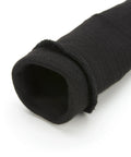 Close-up of a black arm sleeve for Shop Tough Hard Rock Arm Sleeves, Heat And Cut Resistant For Grease Monkeys And Welders.
