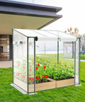 Portable Mini Greenhouse For Indoor And Outdoor Use With Thick PE Cover And Clear Panels Durable Garden Shelter Easy Setup