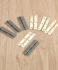 Antique Bronze Decorative Hinges Set For Wood Box And Cabinet 4 Pack 60 By 20mm Butt Hinge Vintage Door Jewelry Chest Hardware
