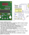Beginner Friendly Soldering Practice Kit With DS18B20 Temperature Sensor Module circuit diagram and PCB layout