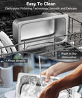 Easily cleaning Six Pack Hotel Pans One Third Size Four Inch Deep Steam Table Pan 22 Gauge Anti Jam Stainless Steel in dishwasher