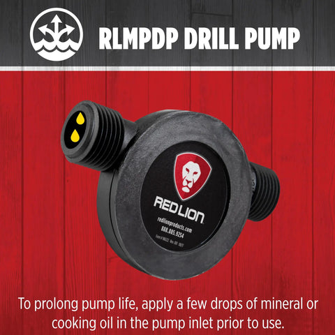 Drill Powered Transfer Pump For Quick Liquid Moves, 154 GPH Black, Garden Hose Ready, Plug And Play, close-up view.