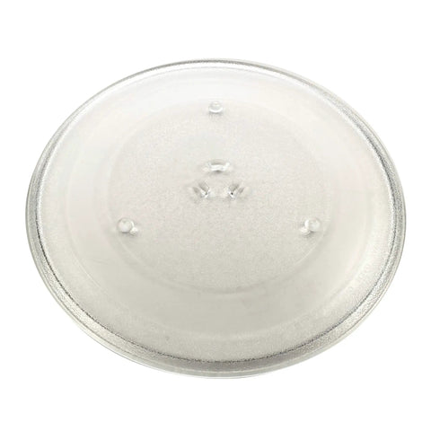 13.5 Inch Glass Microwave Turntable Tray Replacement For Frigidaire Models 5304464116 5304509621 top view