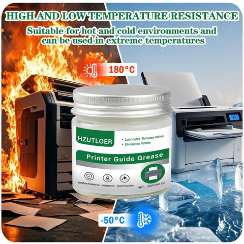 White Lubricating Grease 250g For Printers And 3D Printers Automotive Gear Parts Plastic Gears And Door Window Tracks Top Notch