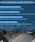 Advantages of Automatic Gear Shift Slide Dust Cover For VW Beetle 2003 2004 2005 2006 2007 2008 2009 2010