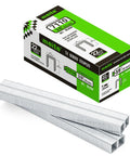 Top Notch 22 Gauge 71 Series Galvanized Upholstery Staples 3/8 Inch Crown By 3/8 Inch Leg Bulk Pack showing 10,020 count in packaging.