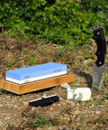 Double Sided Knife Sharpening Stone Kit With Grit 1000 And 6000 Wet Stone Non Slip Base Angle Guide And Flattening Stone outdoors