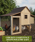 Heavy Duty Galvanized Welded Wire Fence Roll 24 By 50 Feet 2X4 Inch Steel Mesh For Livestock Pens and Backyard Garden Plot in chicken coop.