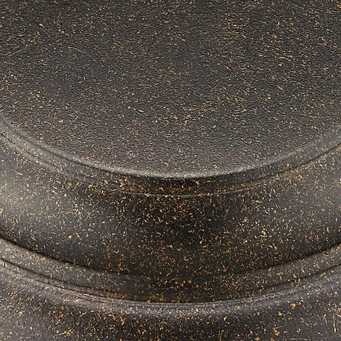Close-up of the Burnt Sienna finish on Heartwood 3 Light Vanity Light In Burnt Sienna With Ornate Scrollwork And European Traditional Style Classic Bath Fixture That Adds Old School Charm And Rich Rustic Glow For Powder Rooms And Hallways base