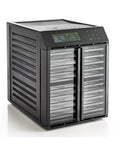 Super Durable 10 Tray Electric Food Dehydrator Featuring Smart Digital Interface and Quick Dual Drying Zones, side view.