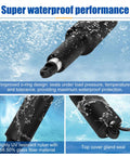 Waterproof 101 Std Boat Trim Tab Actuator 2.25 Inch Stroke, 12V, 5/16 Top Hole, 6 Foot Wire Length in action underwater