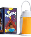 Kids Book Night Light Lantern For Camping And Reading USB Rechargeable Desk Lamp box and illuminated lantern.