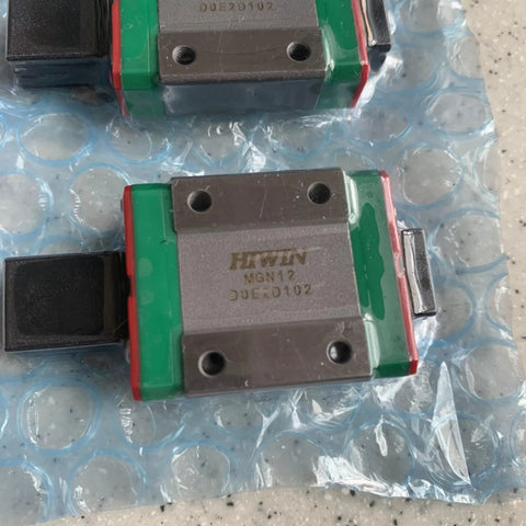 MGN12C Linear Guide Rail With Carriage And Slider For CNC Machines And 3D Printers, stainless steel, anti corrosion block