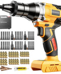 Cordless Rivet Nut Gun For 20V Max Batteries Tool Only, Auto Mode And Memory Mode, Brushless Motor with accessories included