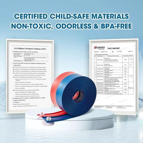 Flexible Fifteen-Foot Fun-Filled Kids Race Track With Two Toy Cars Safe US-Certified PVC Repeats Bends And Loops next to safety certificates